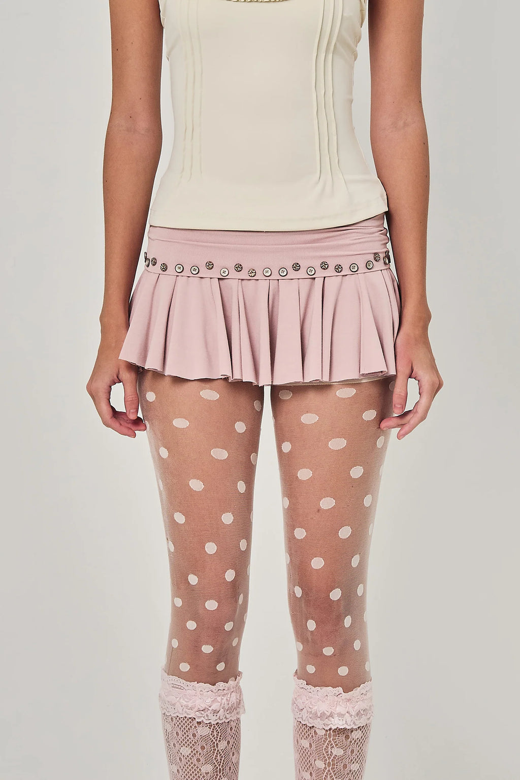 RIPPLE SKORT PETAL