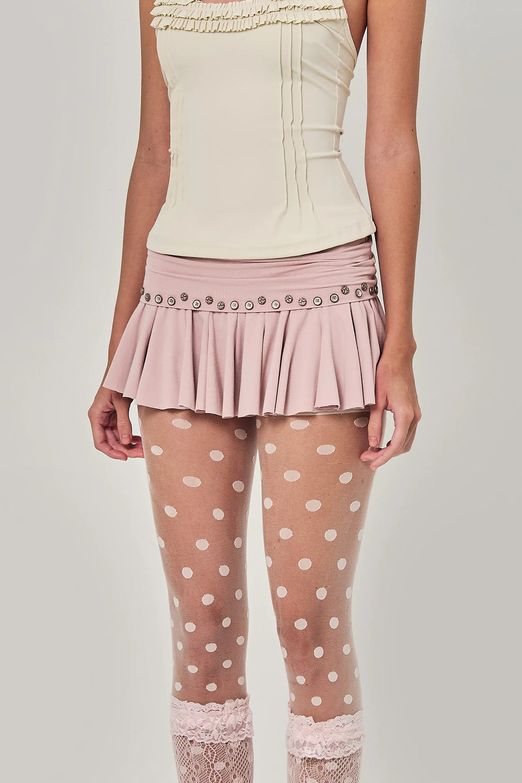 RIPPLE SKORT PETAL
