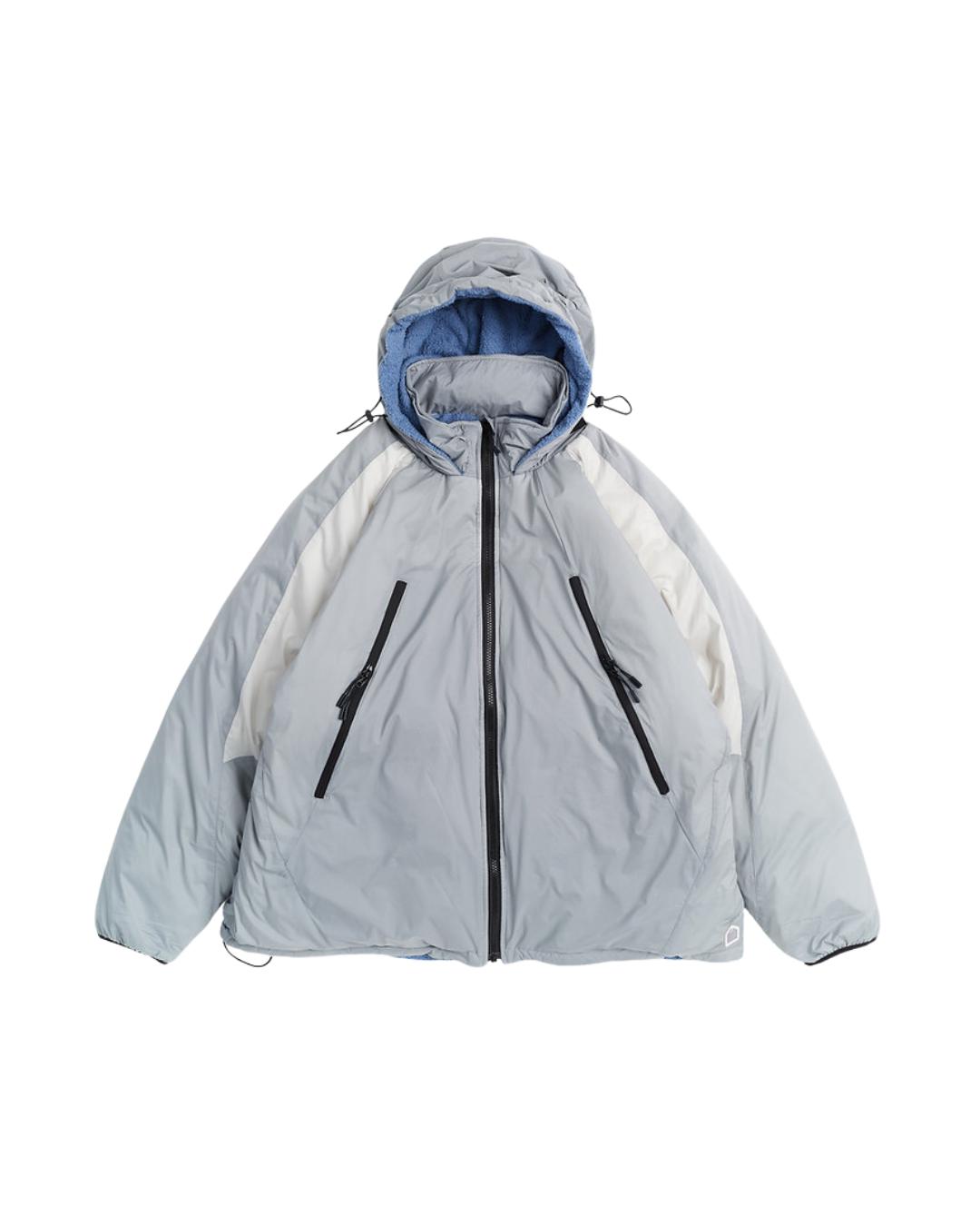REVERSIBLE ROCKY DOWN JACKET SLATE GREY