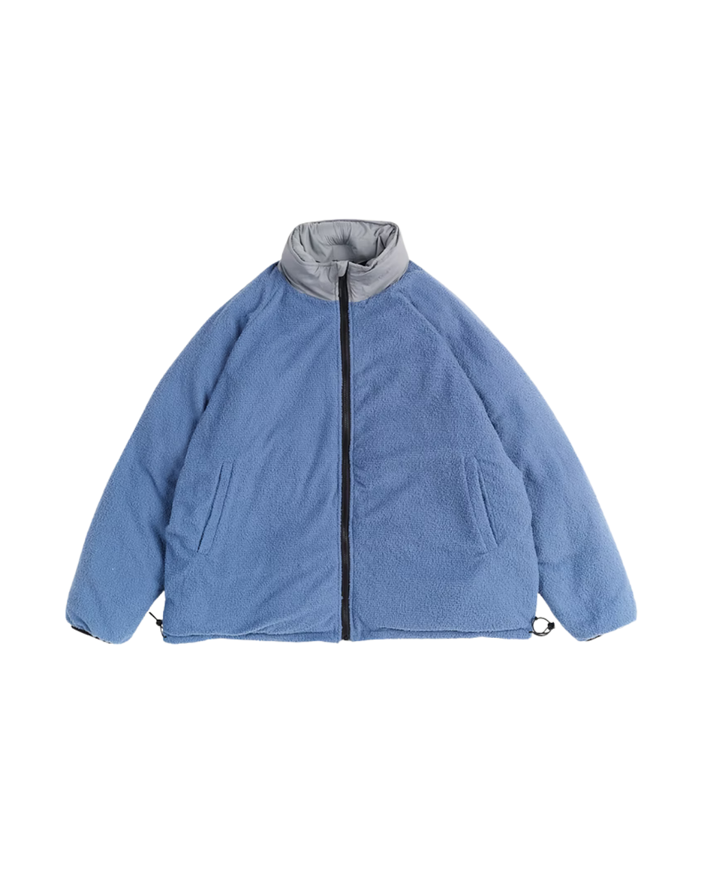 REVERSIBLE ROCKY DOWN JACKET SLATE GREY