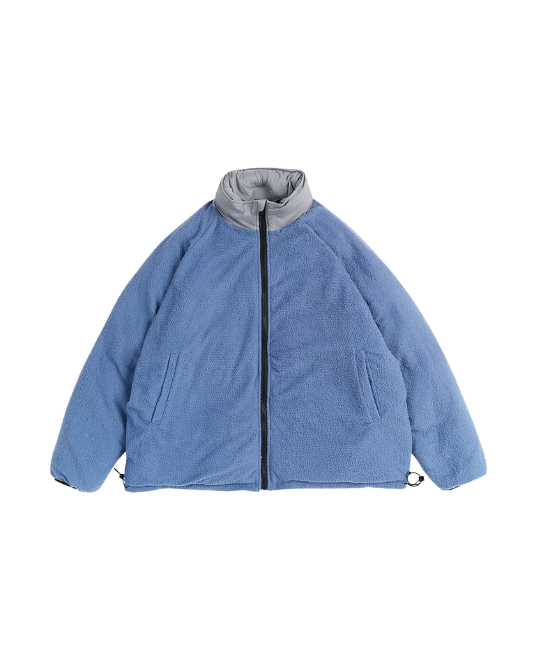 REVERSIBLE ROCKY DOWN JACKET SLATE GREY