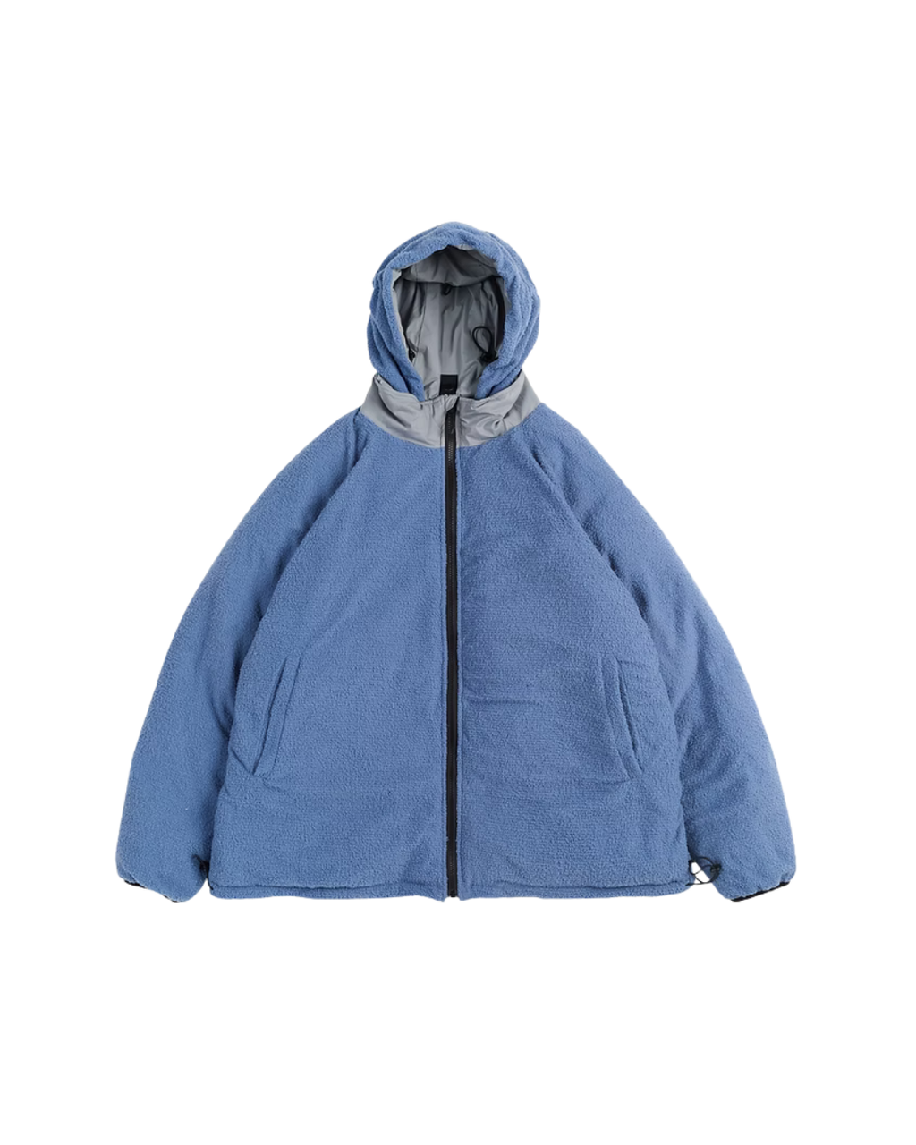 REVERSIBLE ROCKY DOWN JACKET SLATE GREY