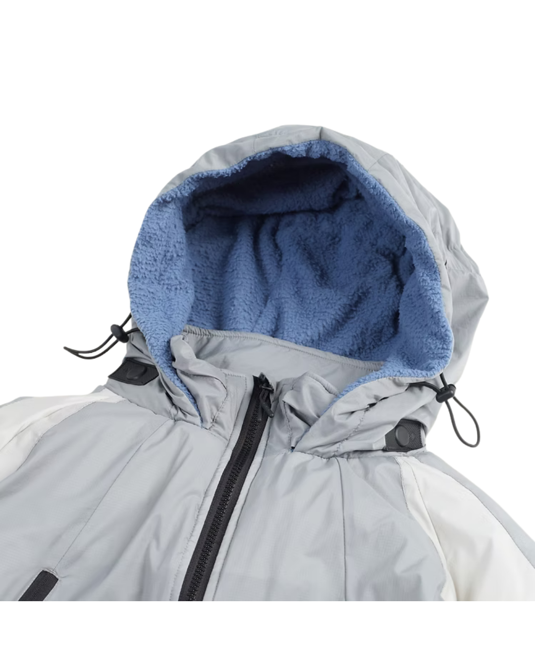 REVERSIBLE ROCKY DOWN JACKET SLATE GREY