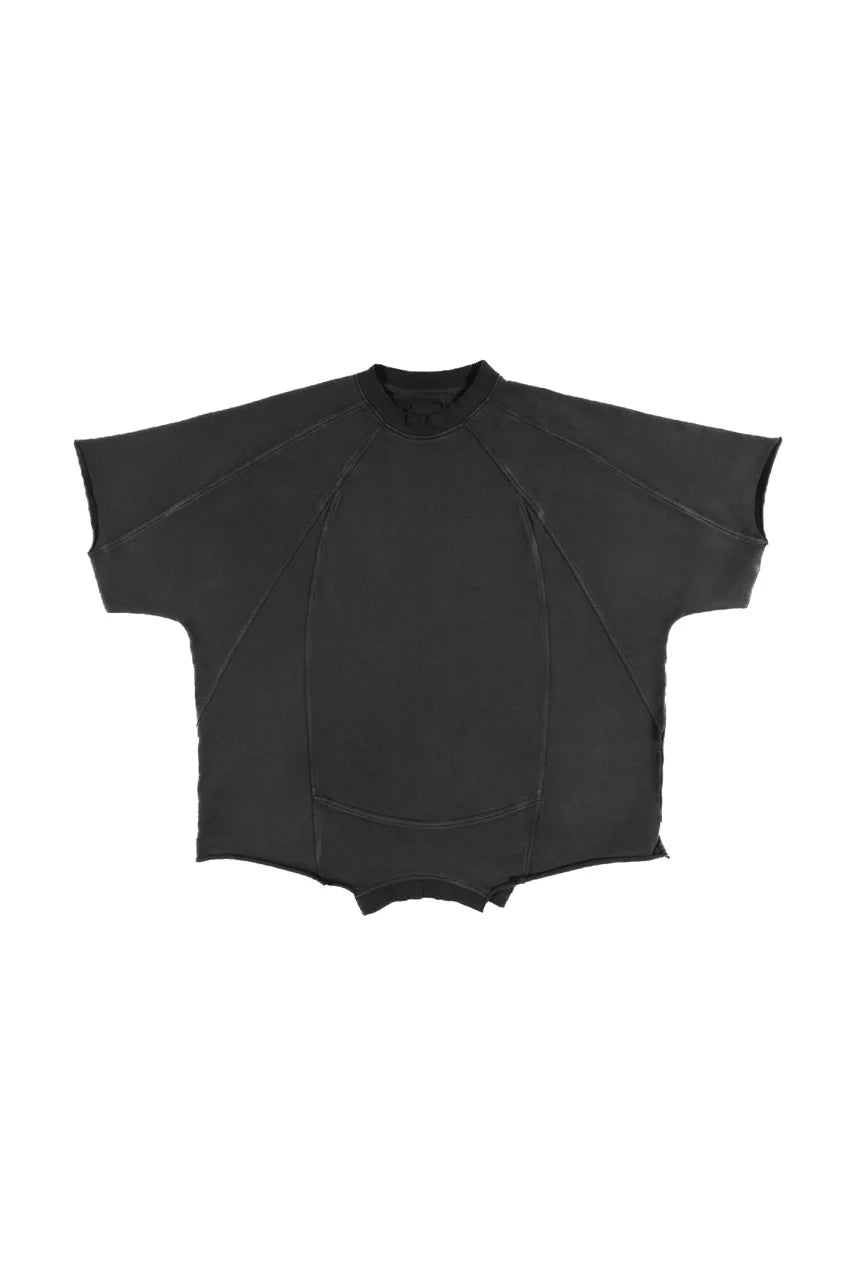 BAT PANEL T-SHIRT GREY