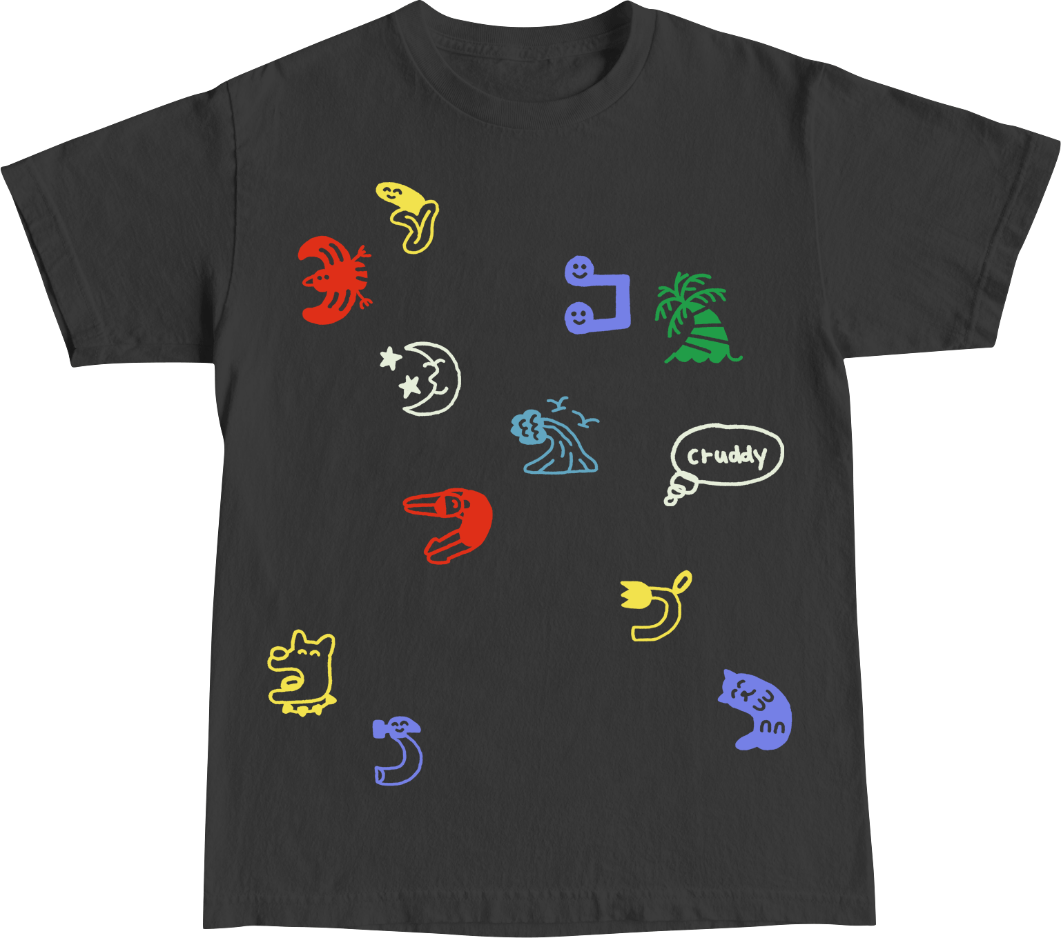 Seeing Things Tee Black