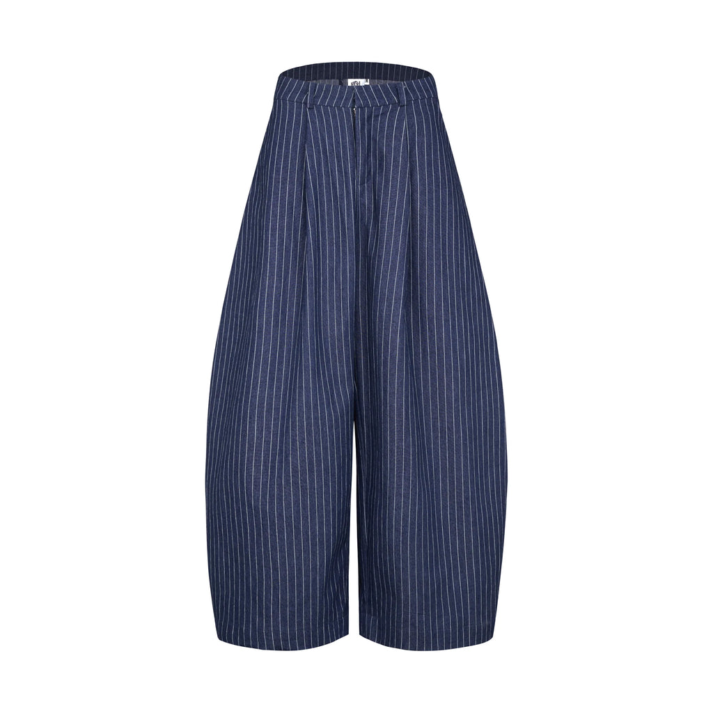 PUSH PUSH STRIPES PANTS NAVY