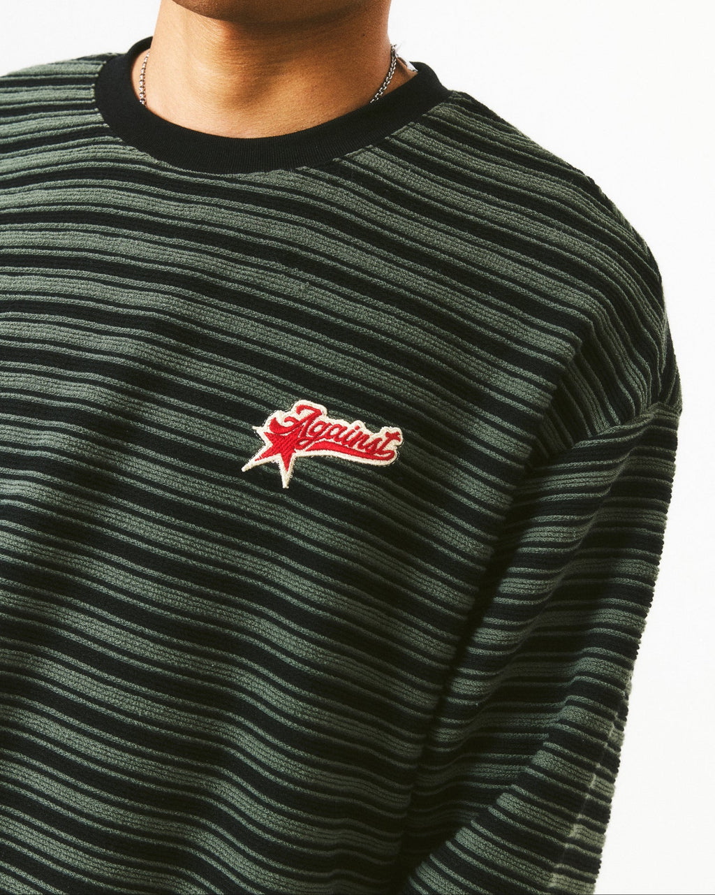 STRIPE STANDARD SHIRT WHITE