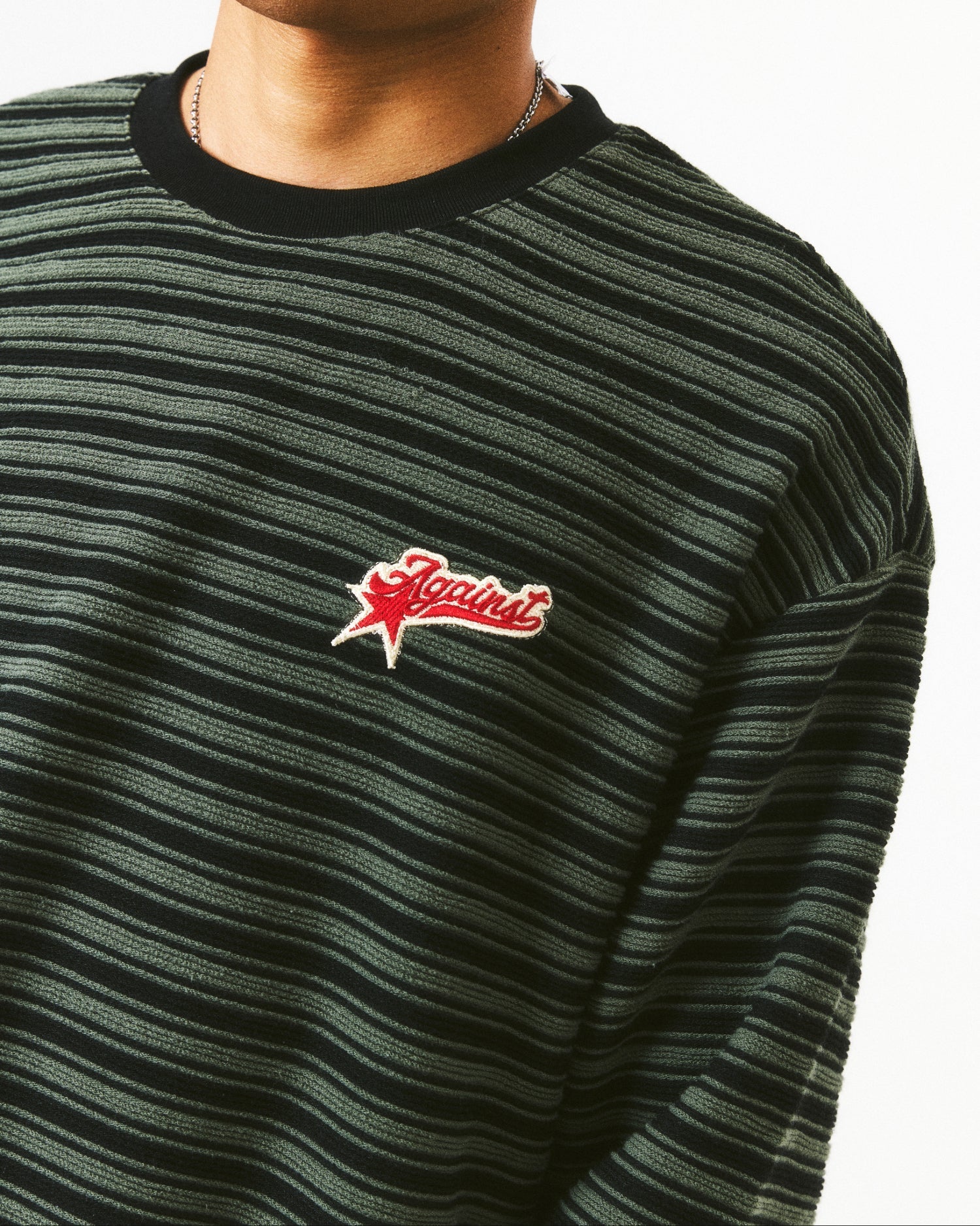 STRIPE STANDARD SHIRT WHITE