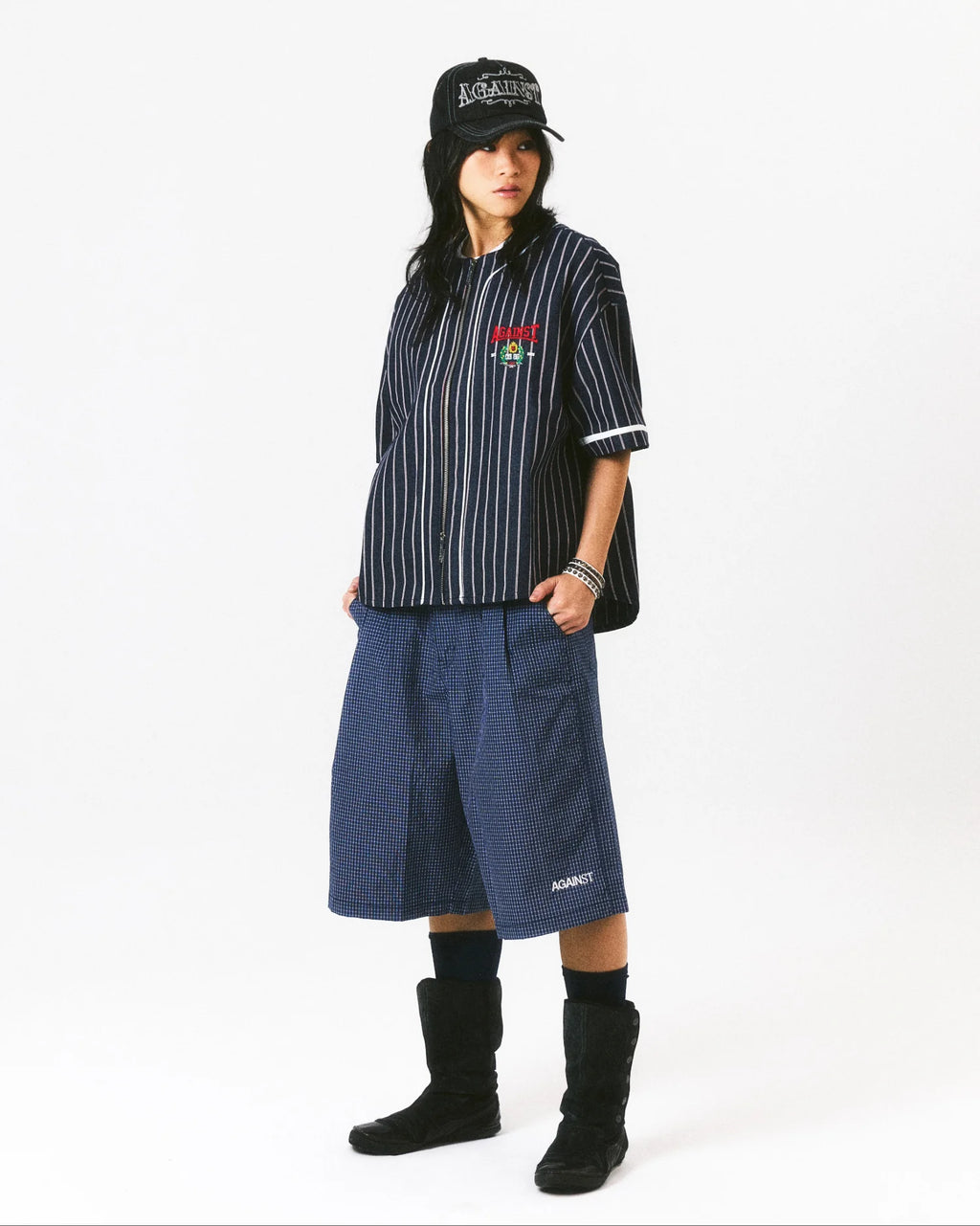 VARSITY BASEBALL DENIM SHIRT