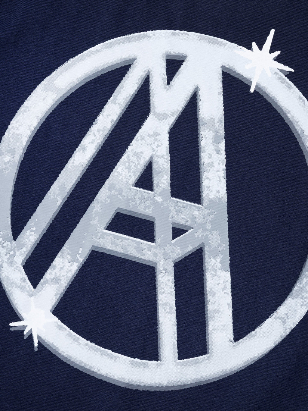 SHINE LOGO TEE NAVY