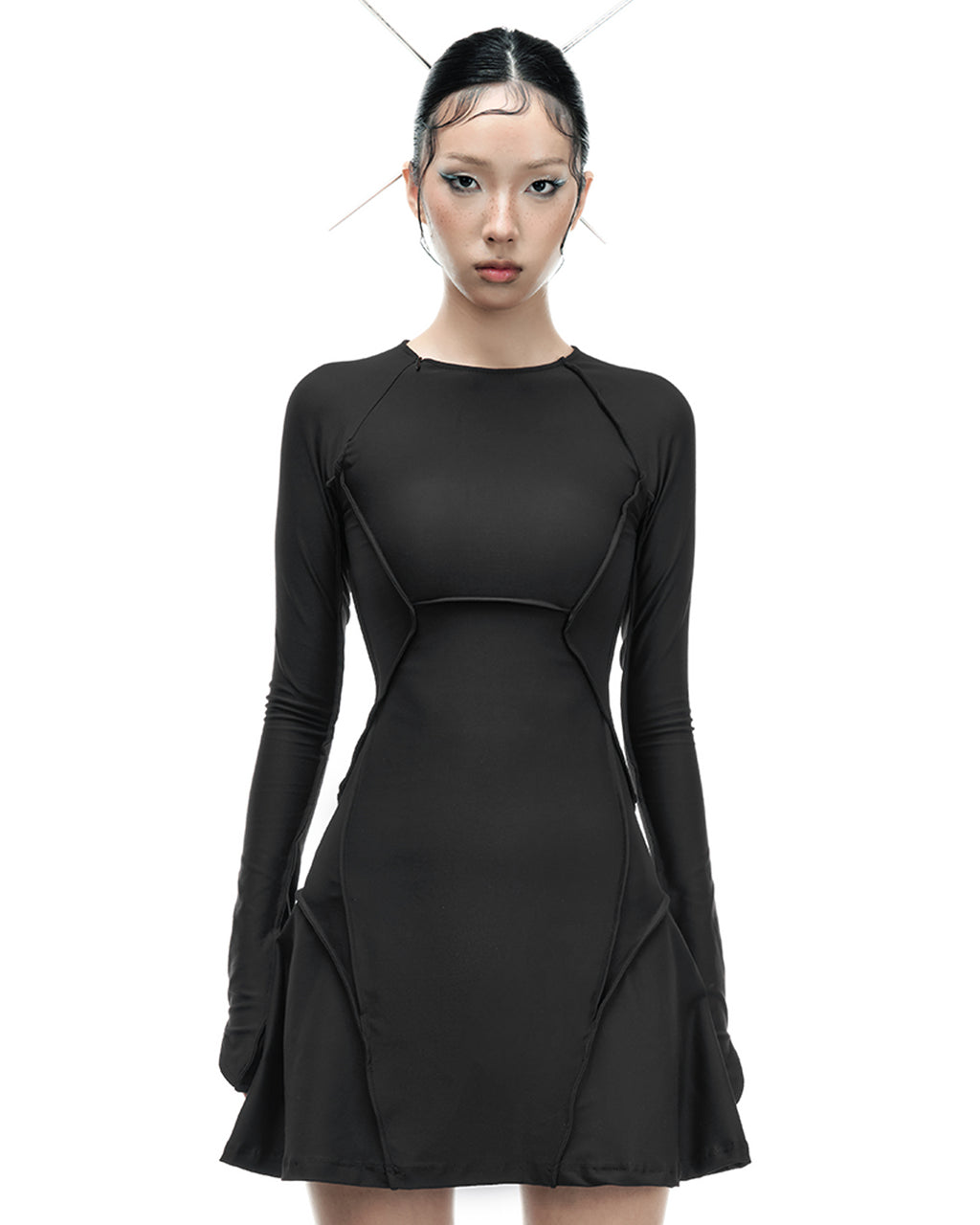 STATIX LINE DRESS DARK