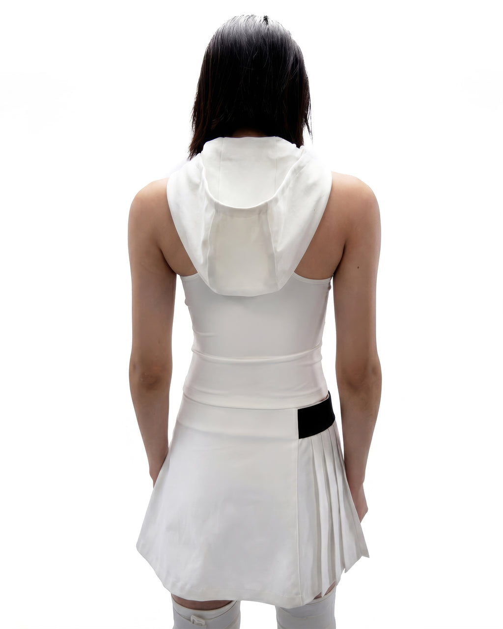 SYN HOODED TANK TOP LIGHT