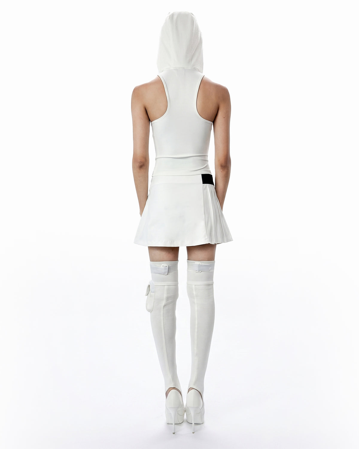SYN HOODED TANK TOP LIGHT