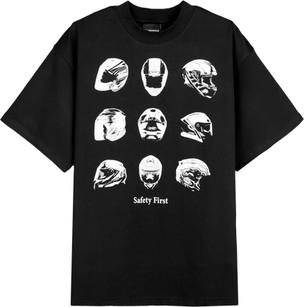 SAFETY FIRST T-SHIRT BLACK