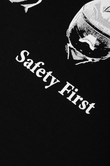 SAFETY FIRST T-SHIRT BLACK
