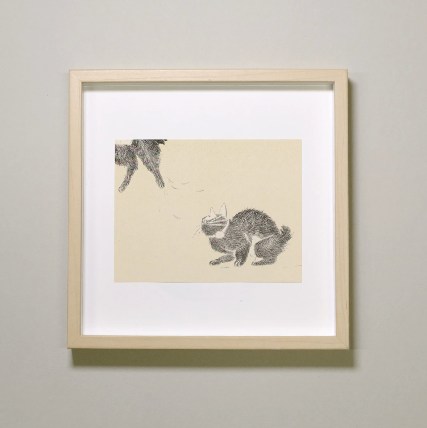 RISOGRAPH ART PRINT - HEI DOU 1,2,3...