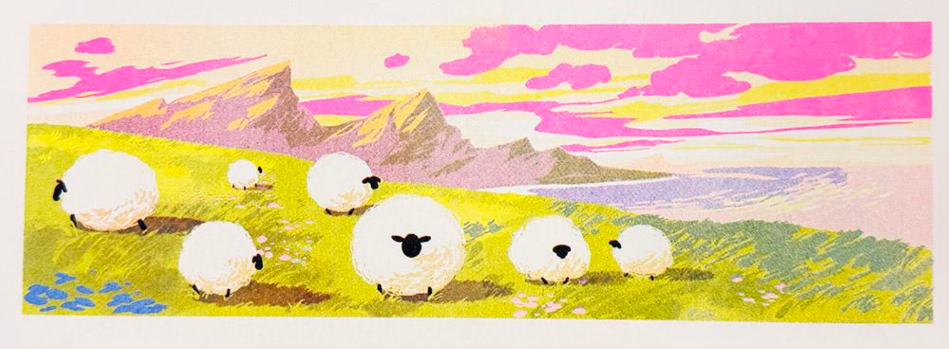 RISOGRAPH ART PRINT MEEEEH