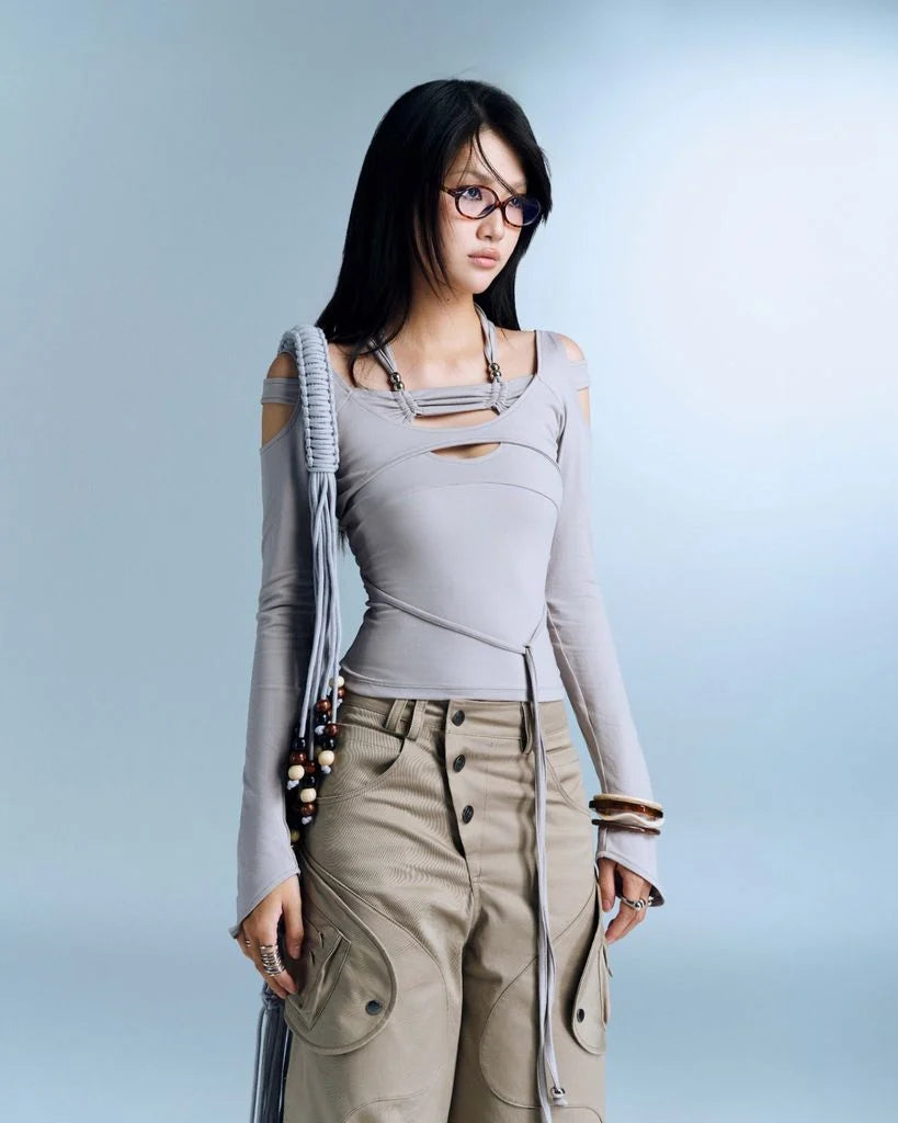 SERAFIN TOP GREY