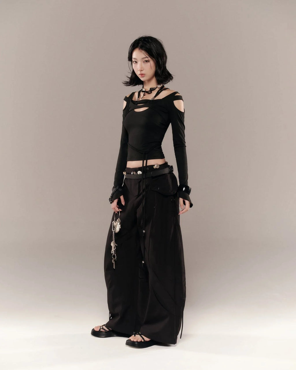 SERAFIN TOP BLACK
