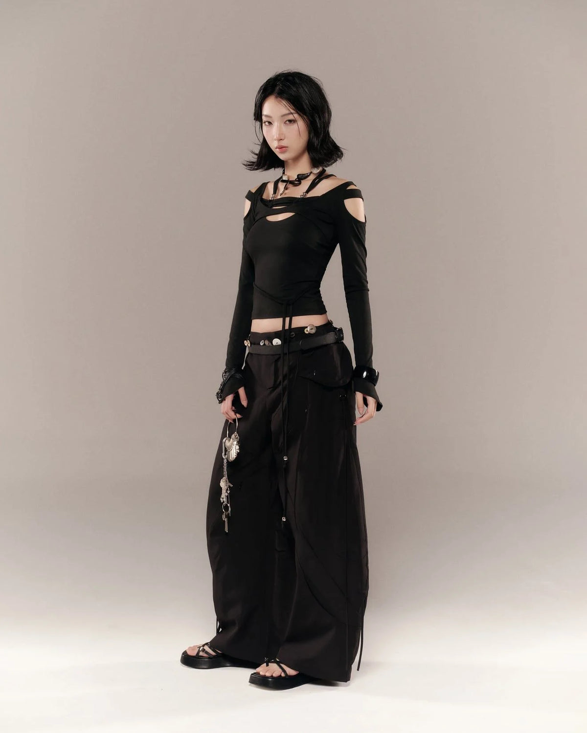 SERAFIN TOP BLACK