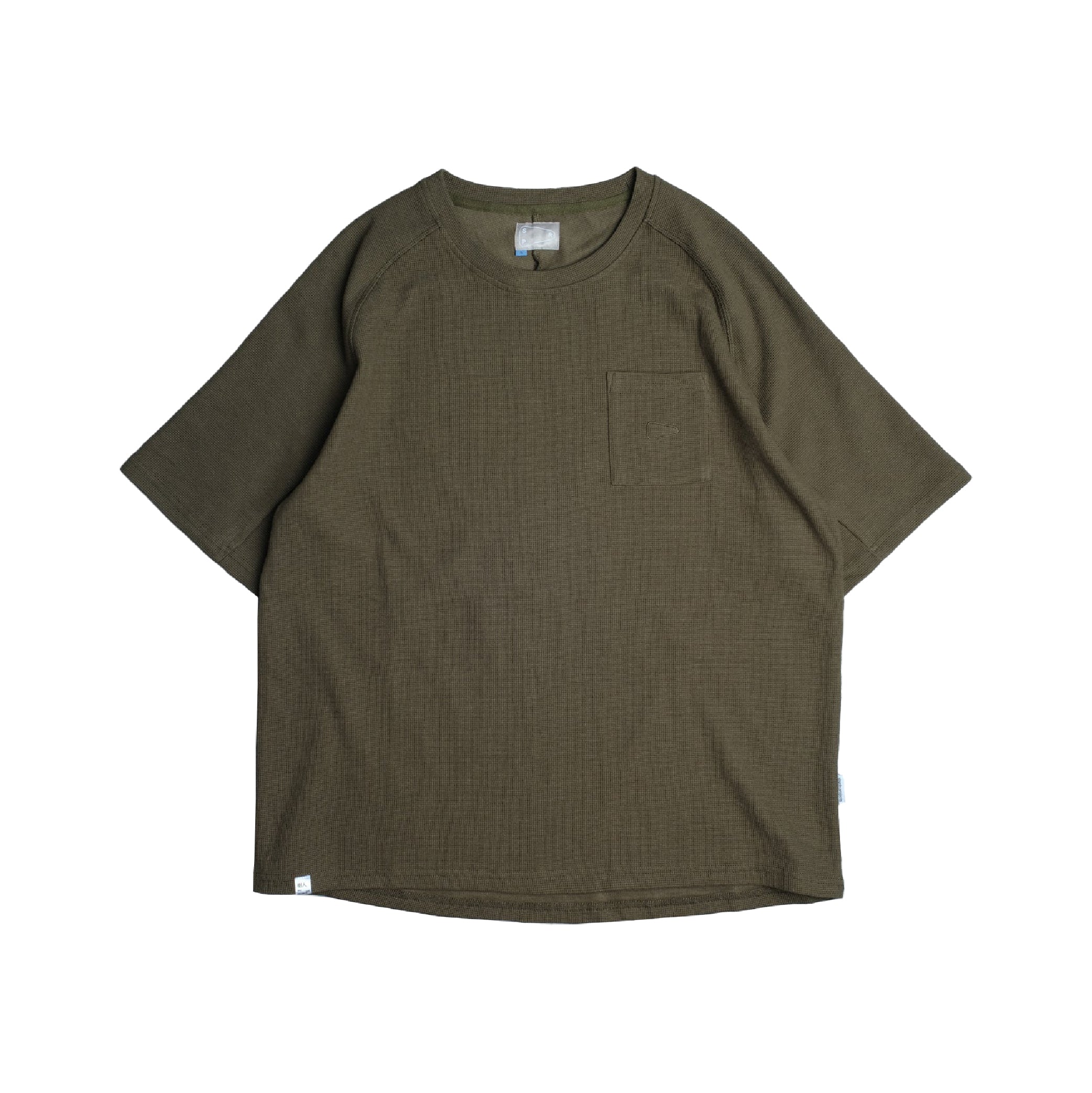 Shuren Waffle Tee / Cotton