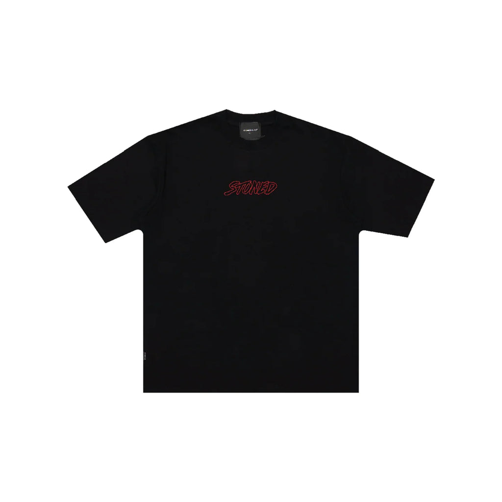 DARK HORSE : TWIN HORSE TEE BLACK SS26