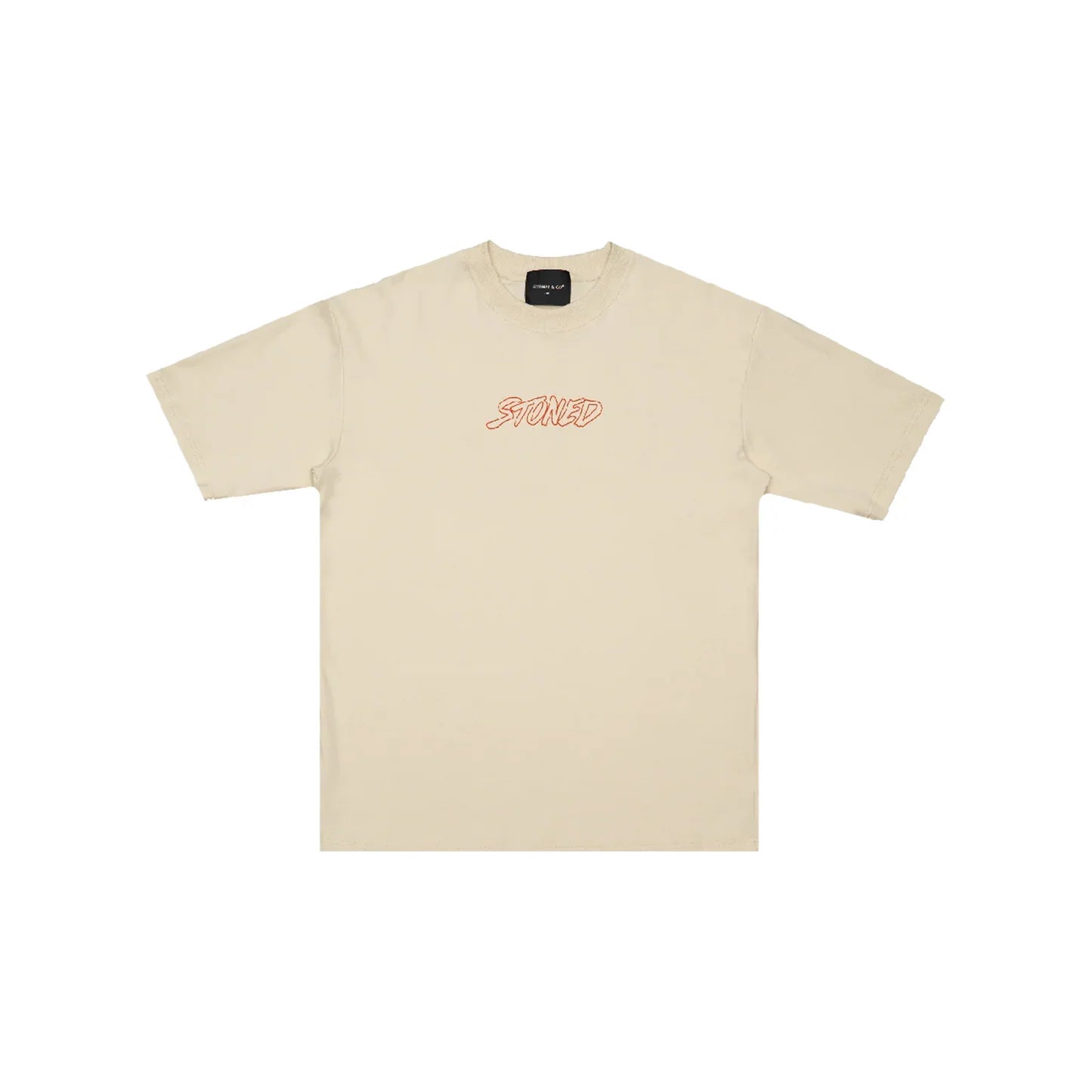DARK HORSE : TWIN HORSE TEE BEIGE SS26