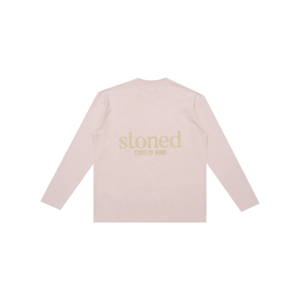 ORIGINALS V2 : WAFFLE L/S TEE PINK