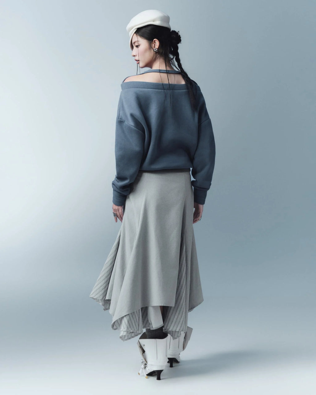 TARVI SKIRT GREY