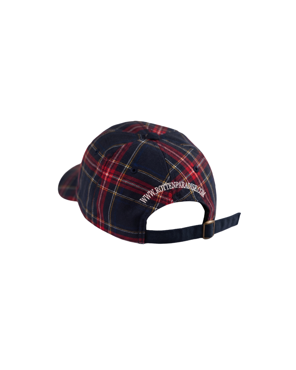 TRADING CAP PLAID BLUE