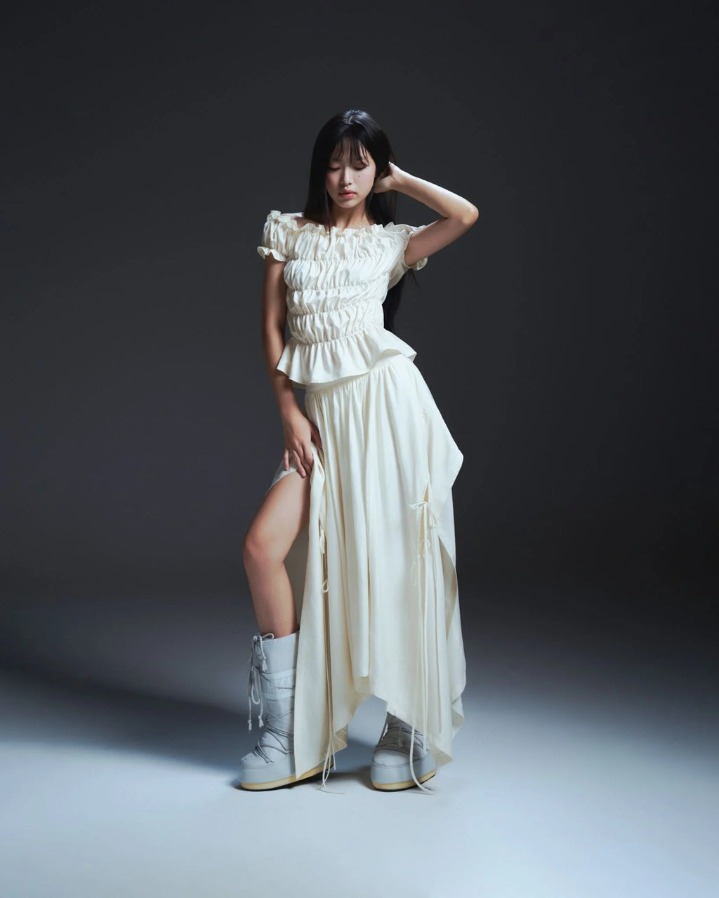 TWYLA SKIRT IVORY