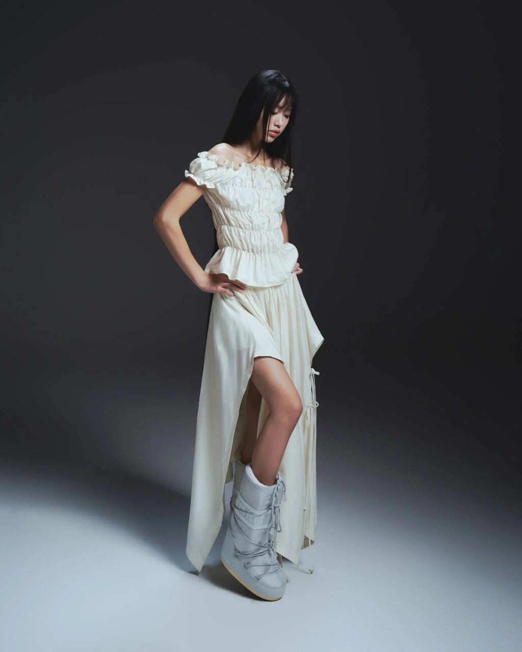 TWYLA SKIRT IVORY