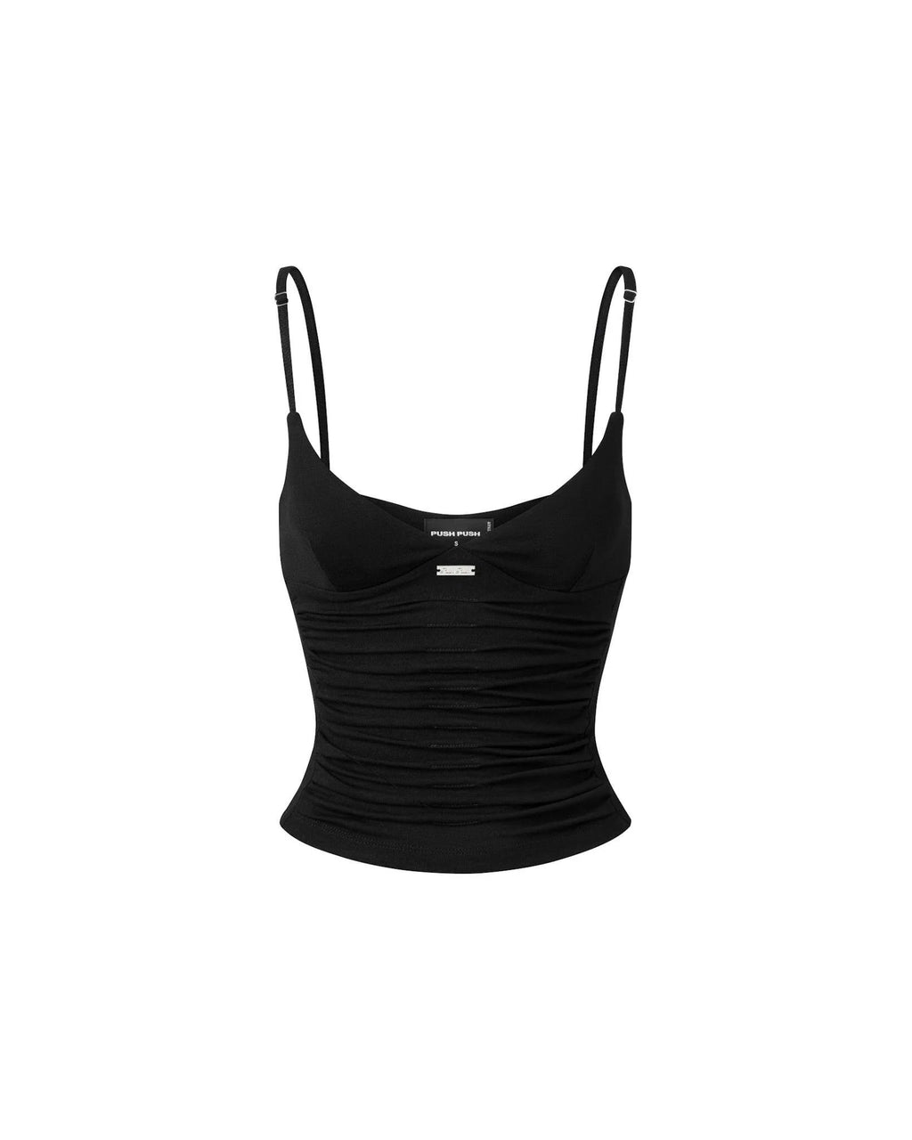 RIPPLE TOP BLACK