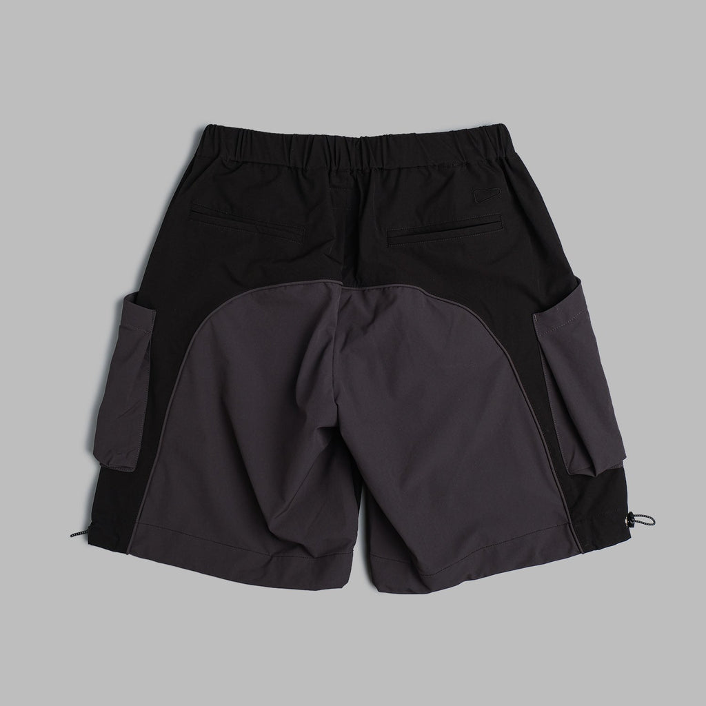 Shuren Camping Shorts 2-Tone / Nylon - Black