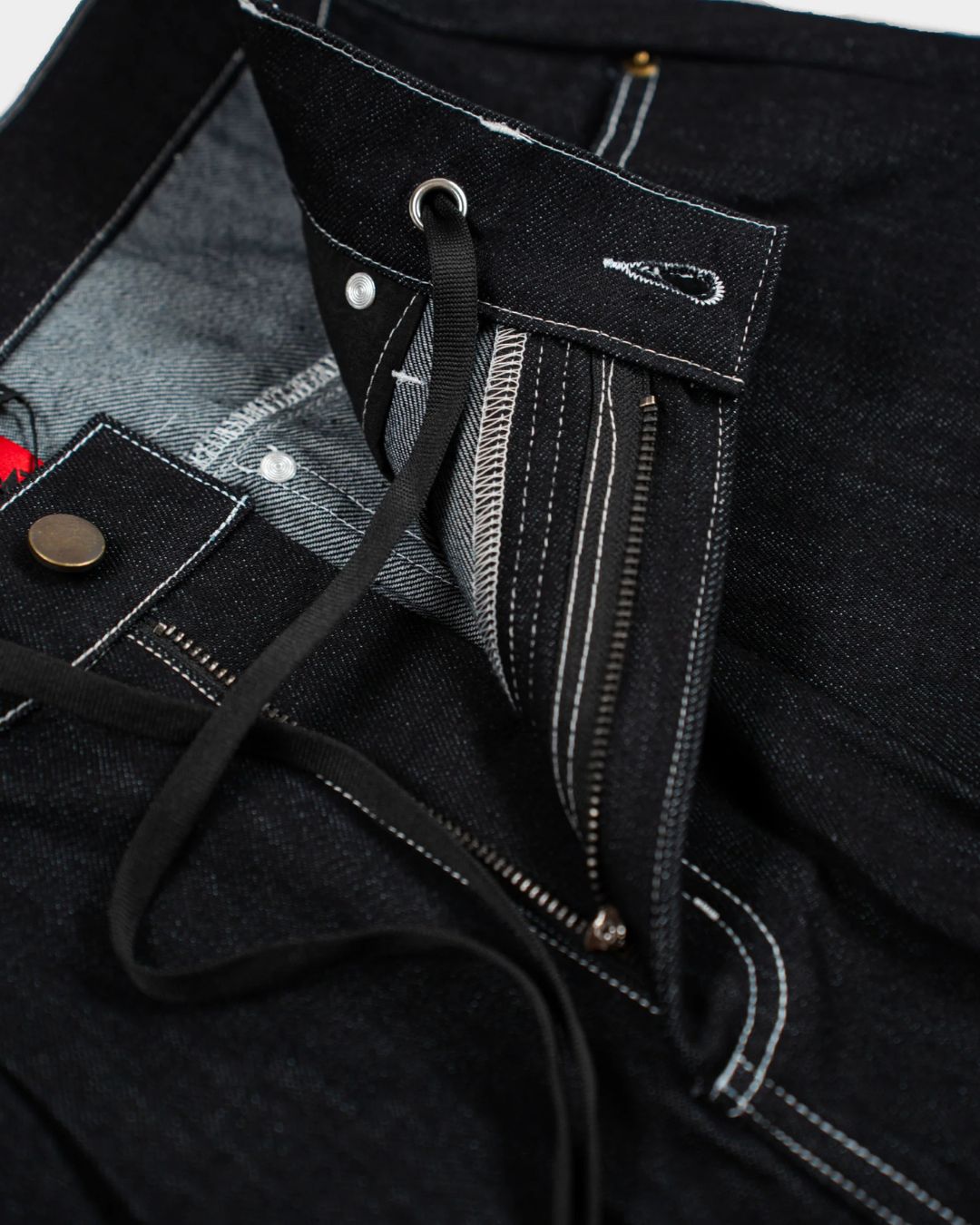 DRIFT LINE WIDE FIT SHORTS DENIM BLACK