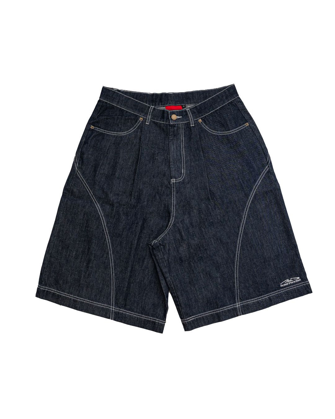 DRIFT LINE WIDE FIT SHORTS DENIM BLUE