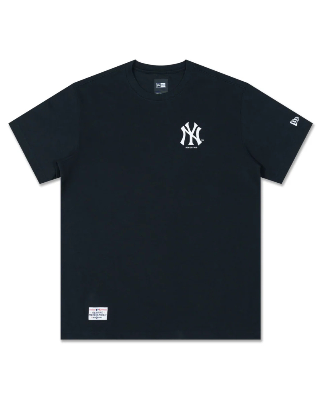 NEW YOK YANKEES WORD NAVY SHORT SLEEVE T-SHIRT