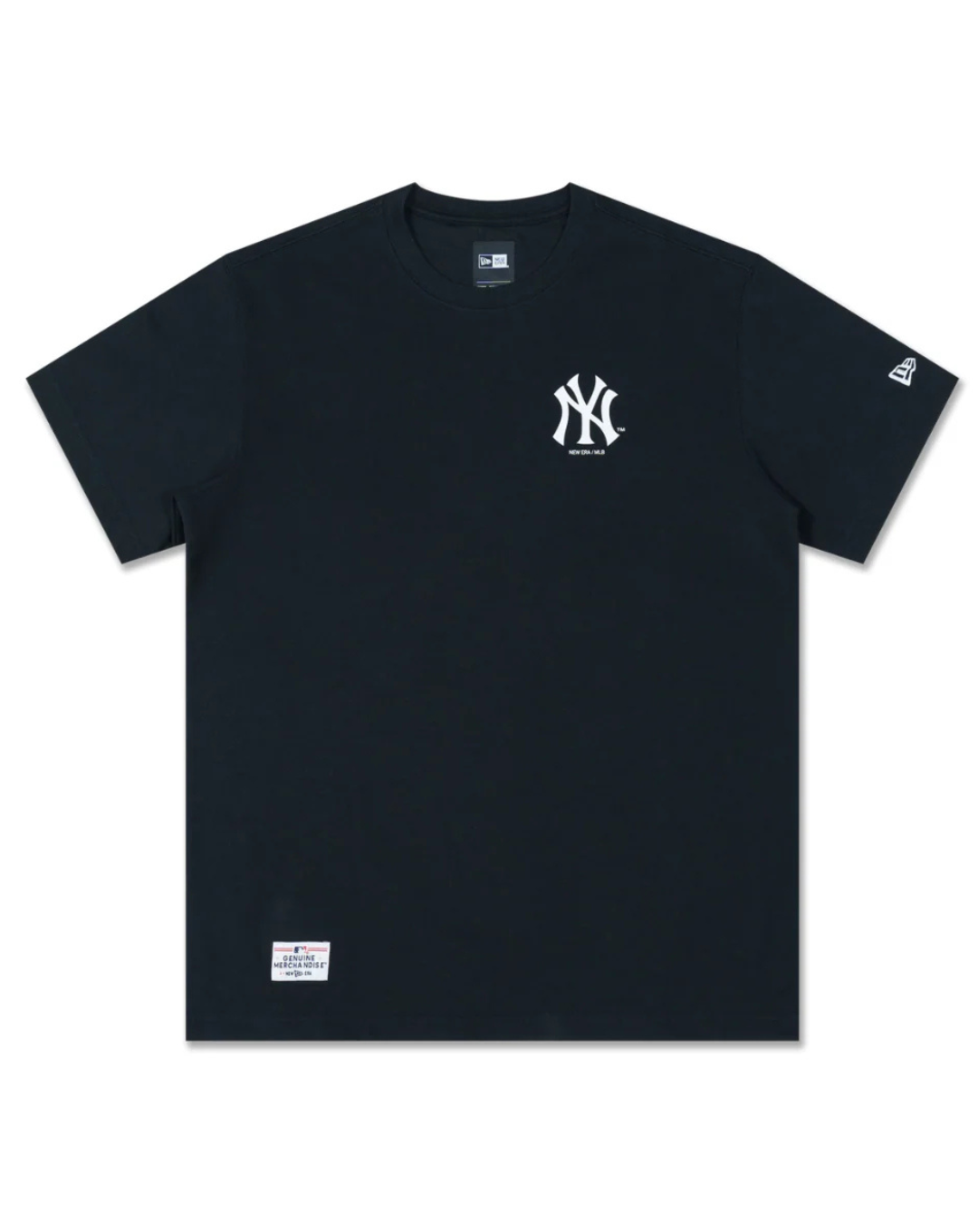NEW YOK YANKEES WORD NAVY SHORT SLEEVE T-SHIRT