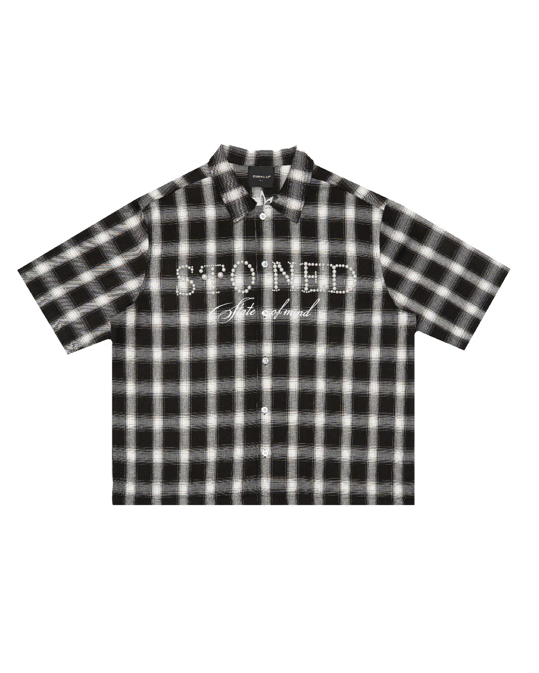 BLESSED 26 : PEARL FLANNEL BLACK