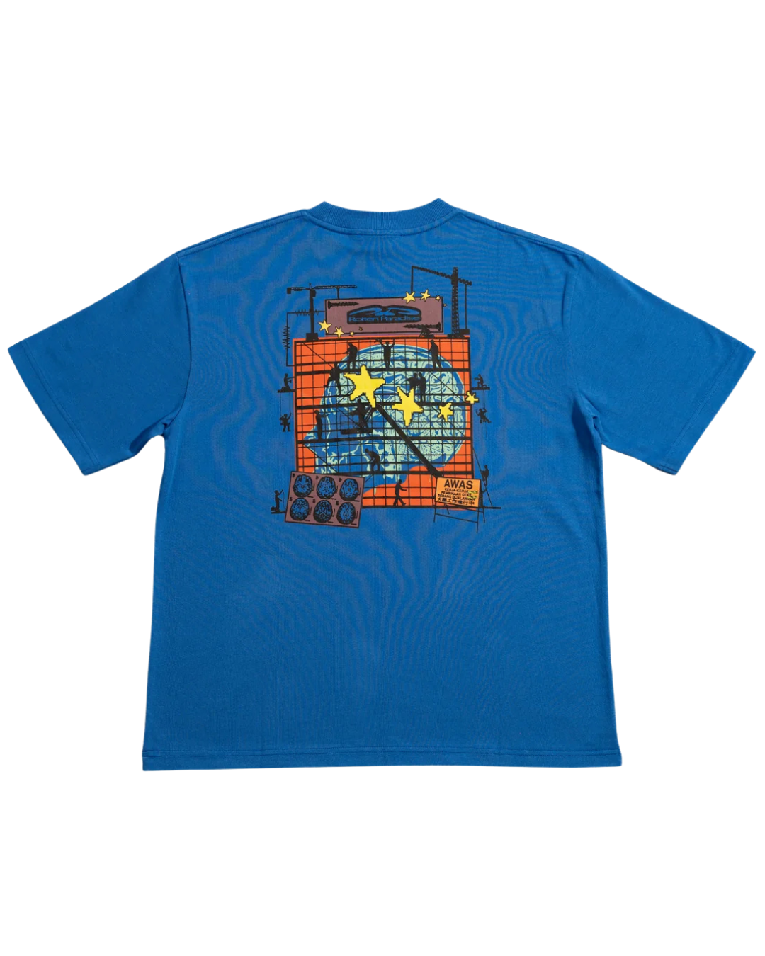 WORKING BRAIN TEE BLUE