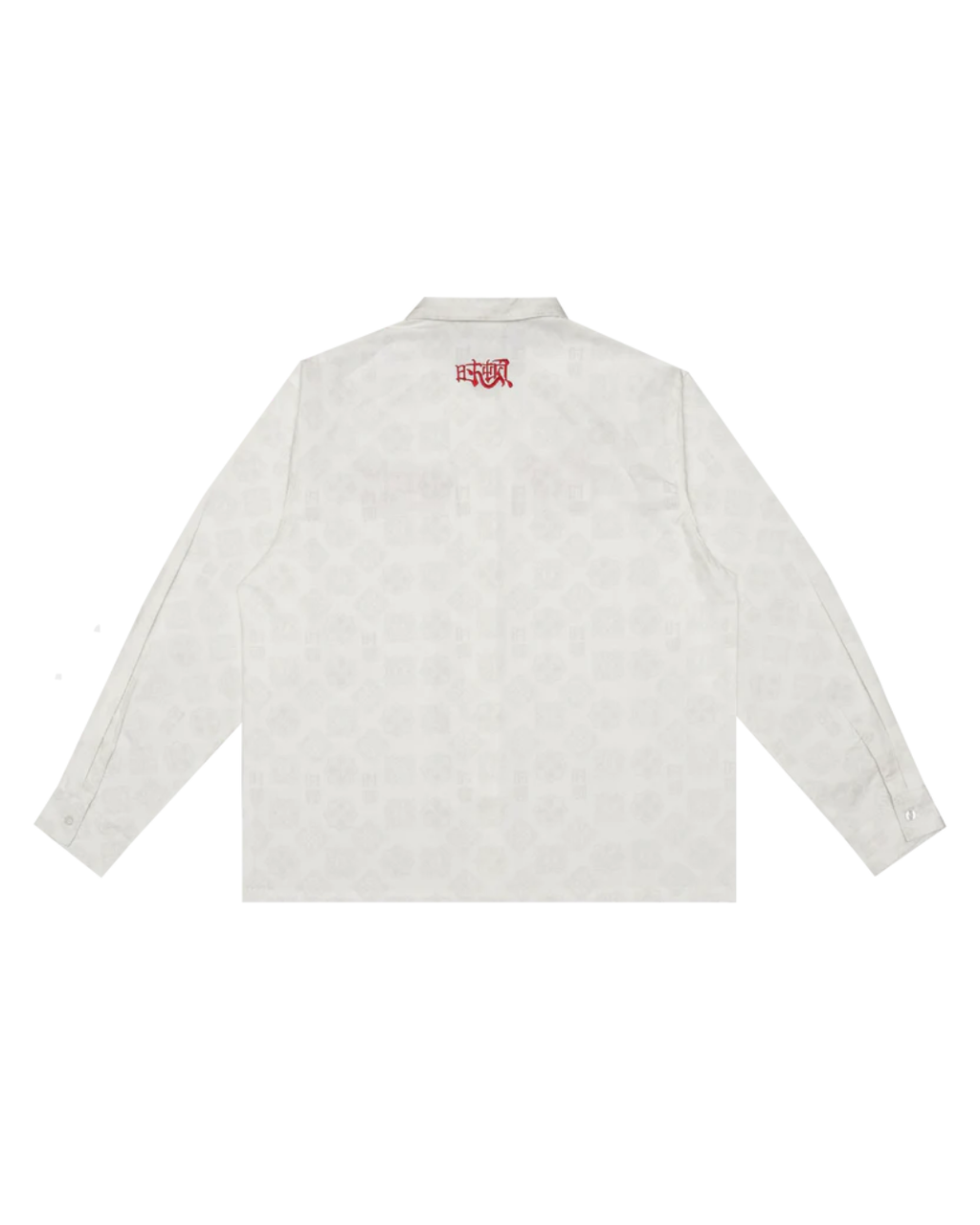 DARK HORSE : MONOGRAM TANG SUIT SHIRT WHITE