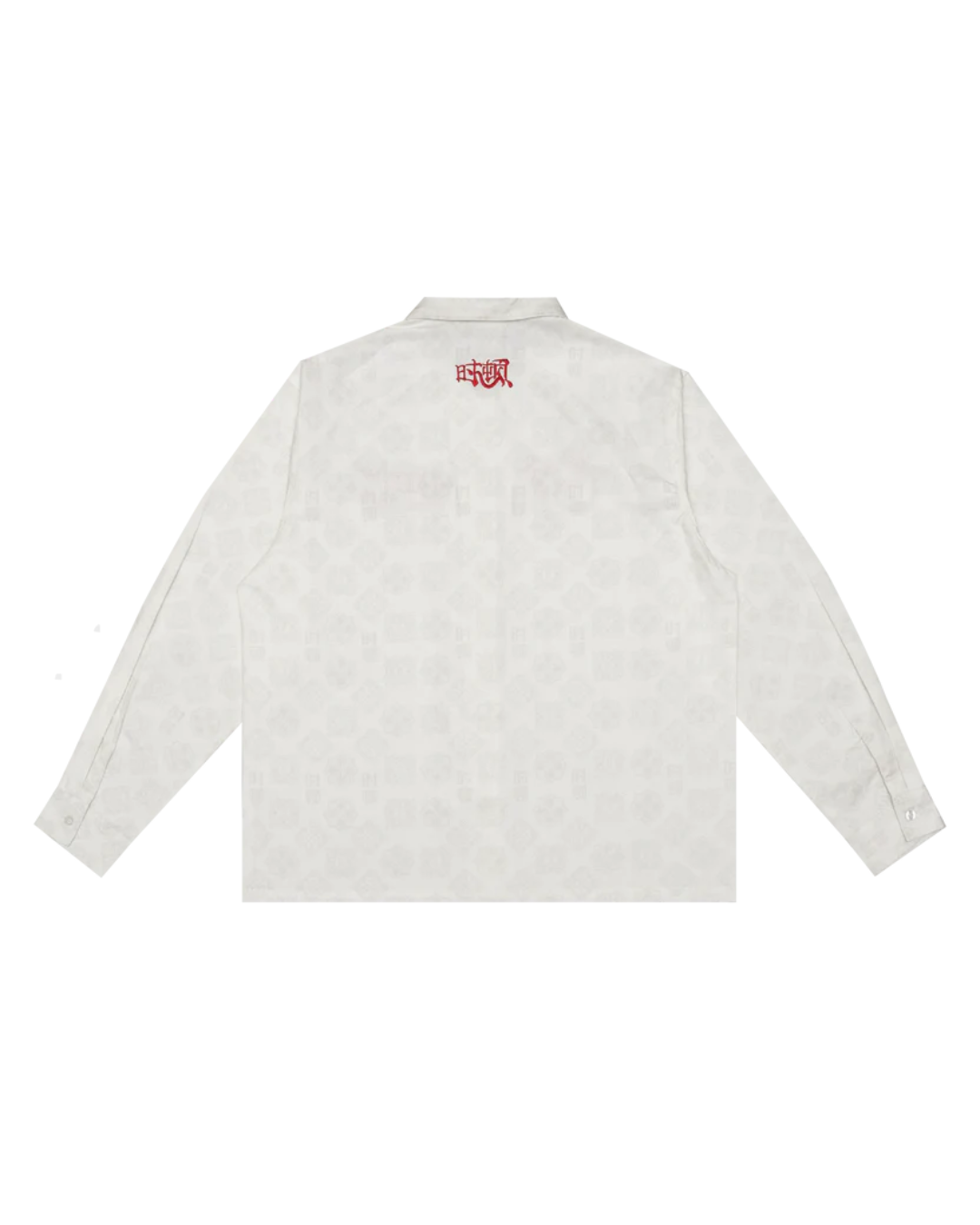 DARK HORSE : MONOGRAM TANG SUIT SHIRT WHITE