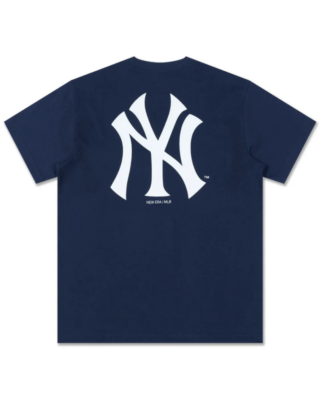 NEW YOK YANKEES WORD NAVY SHORT SLEEVE T-SHIRT