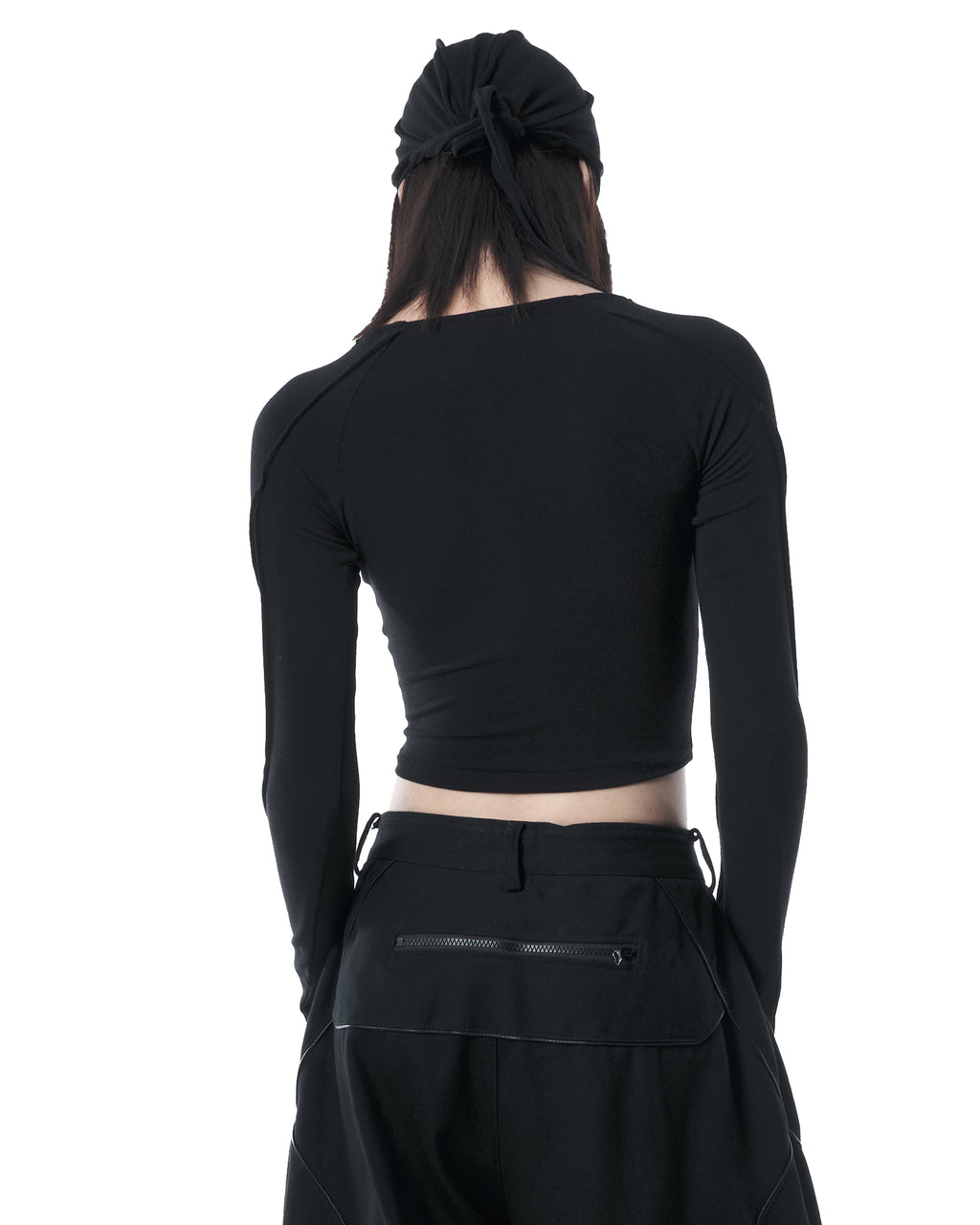 XIVIX TOP & HEADPIECE BLACK