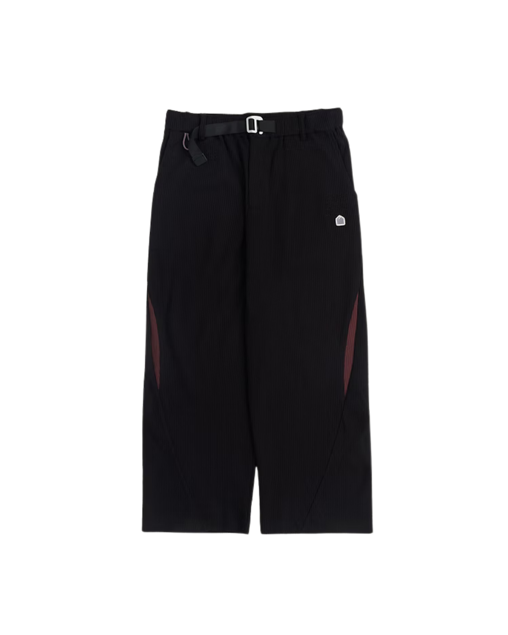 WANDERER GRID PANTS BLACK