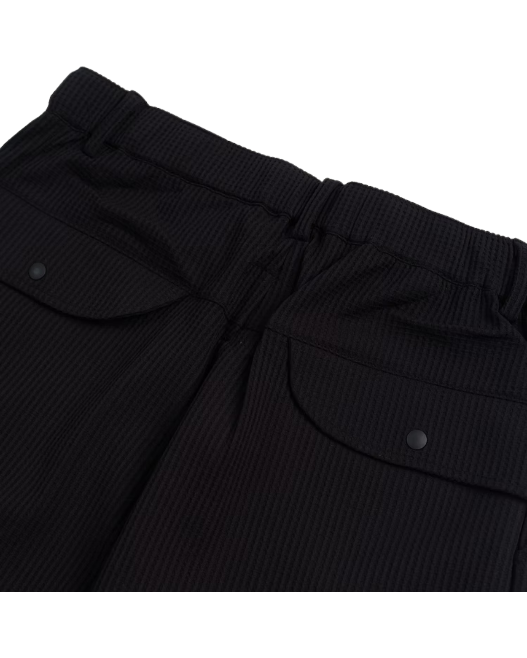 WANDERER GRID PANTS BLACK