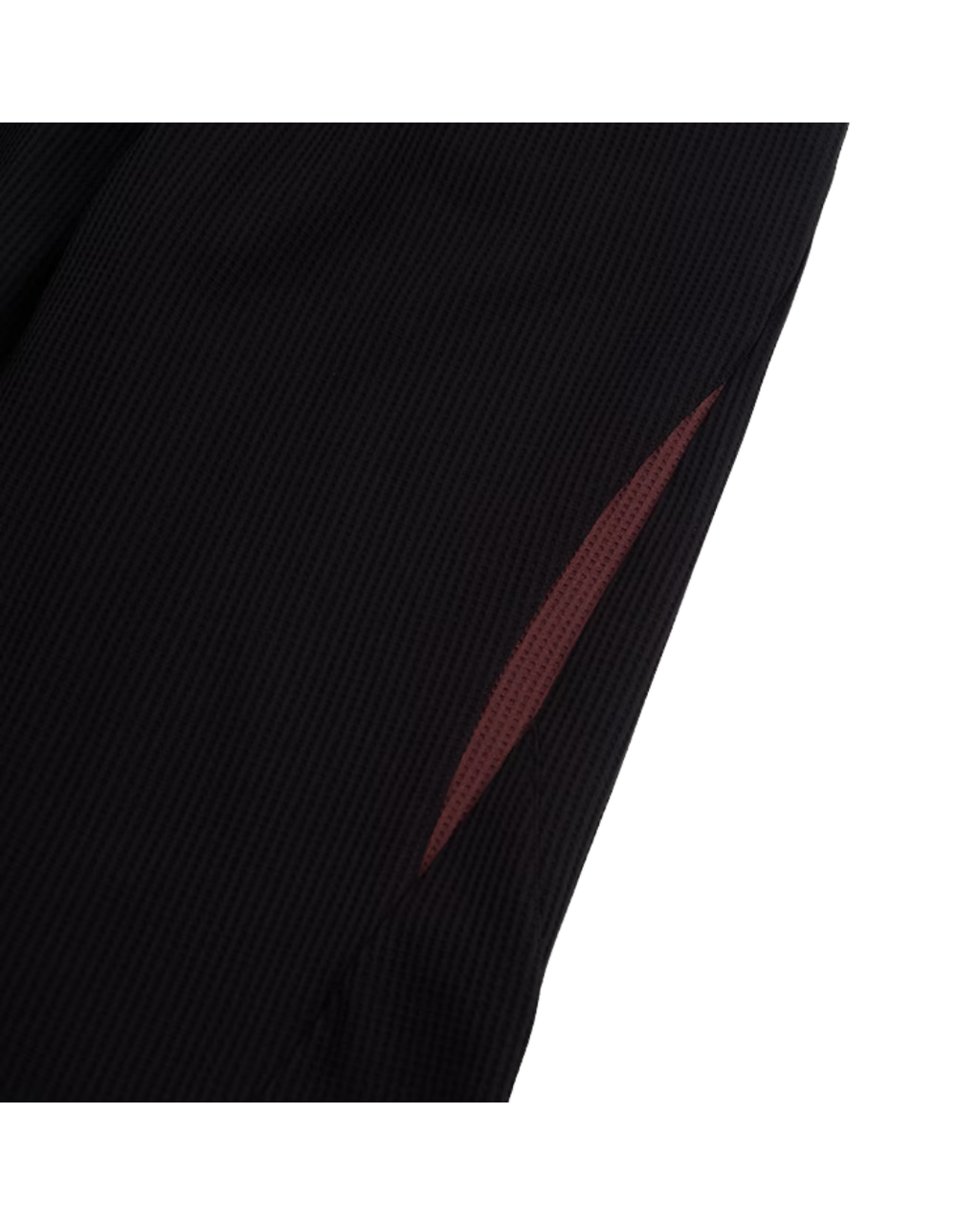 WANDERER GRID PANTS BLACK