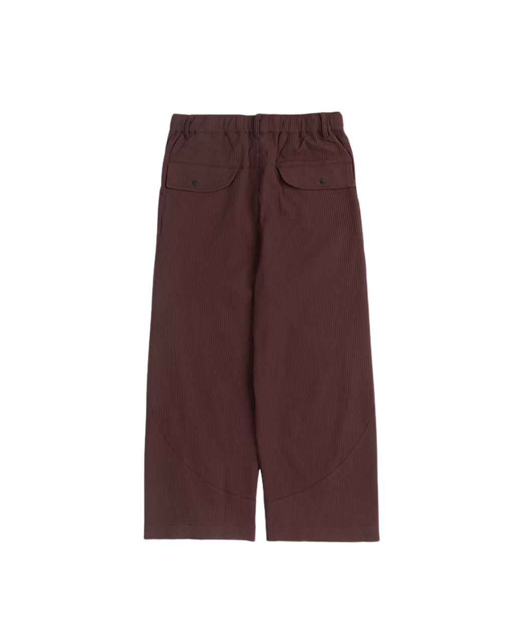 WANDERER GRID PANTS DARK BROWN