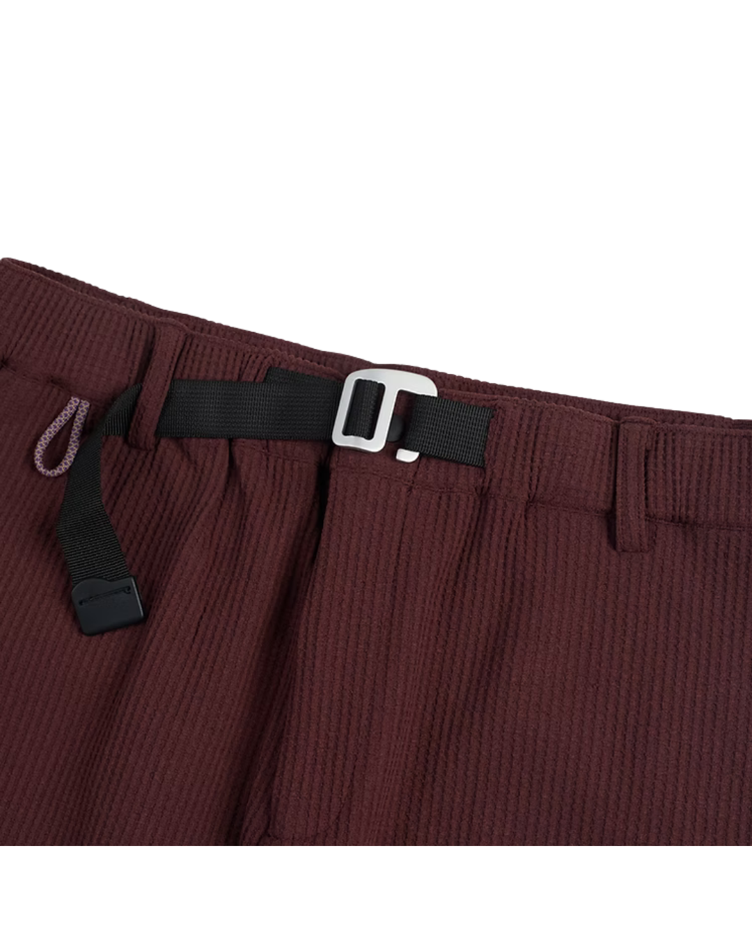 WANDERER GRID PANTS DARK BROWN