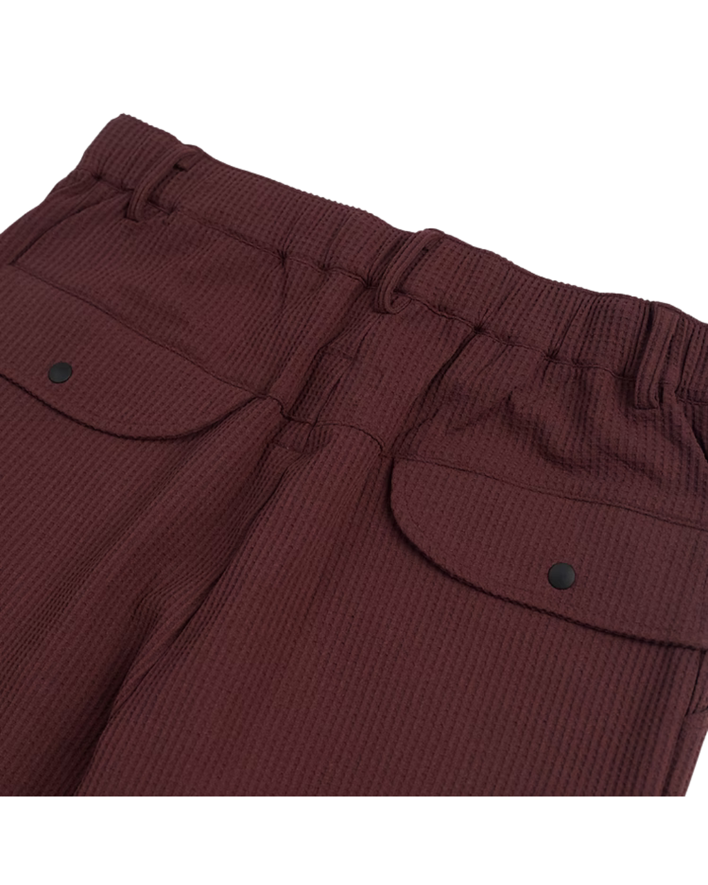 WANDERER GRID PANTS DARK BROWN